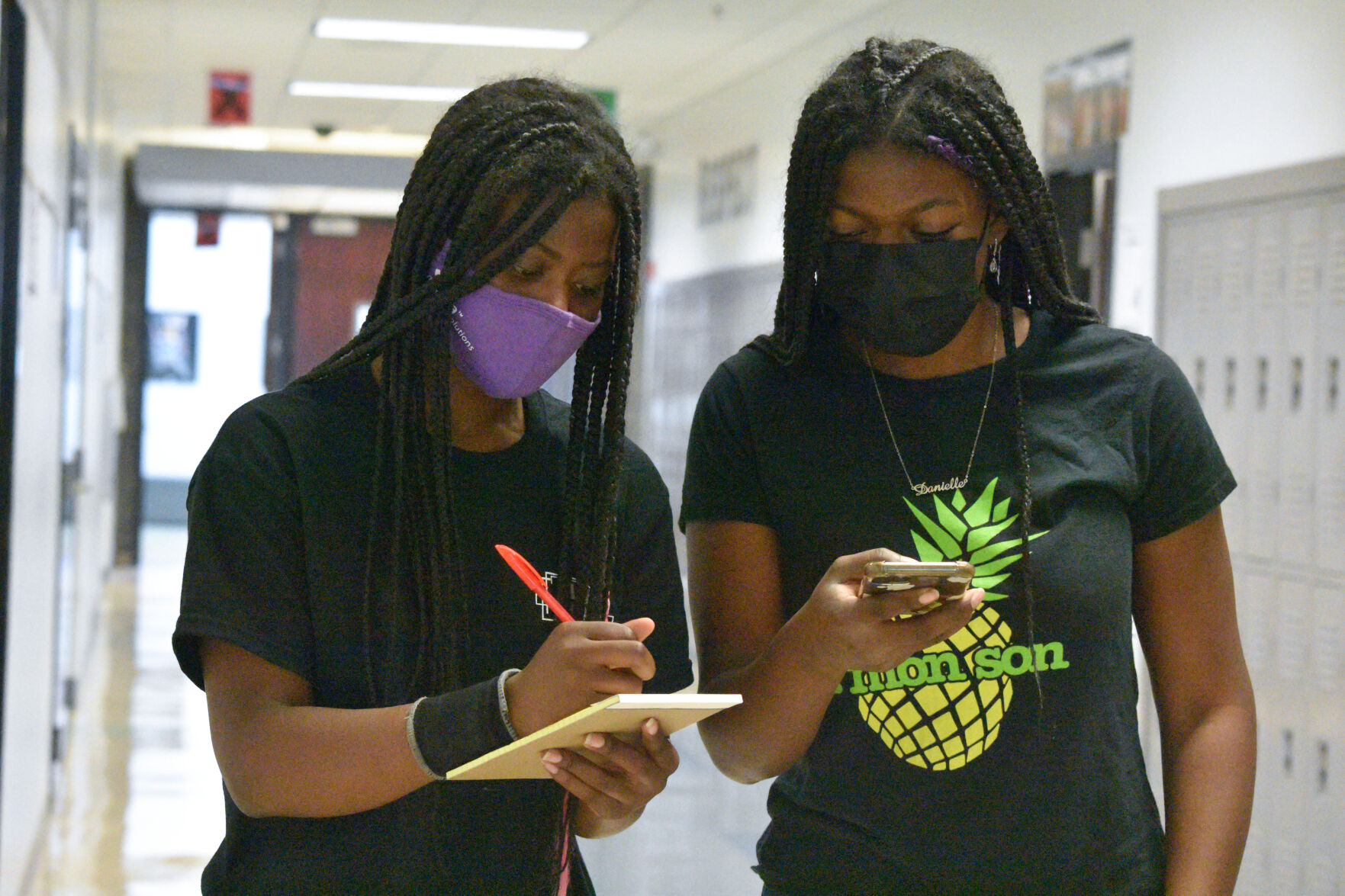 AHS Yearbook staff